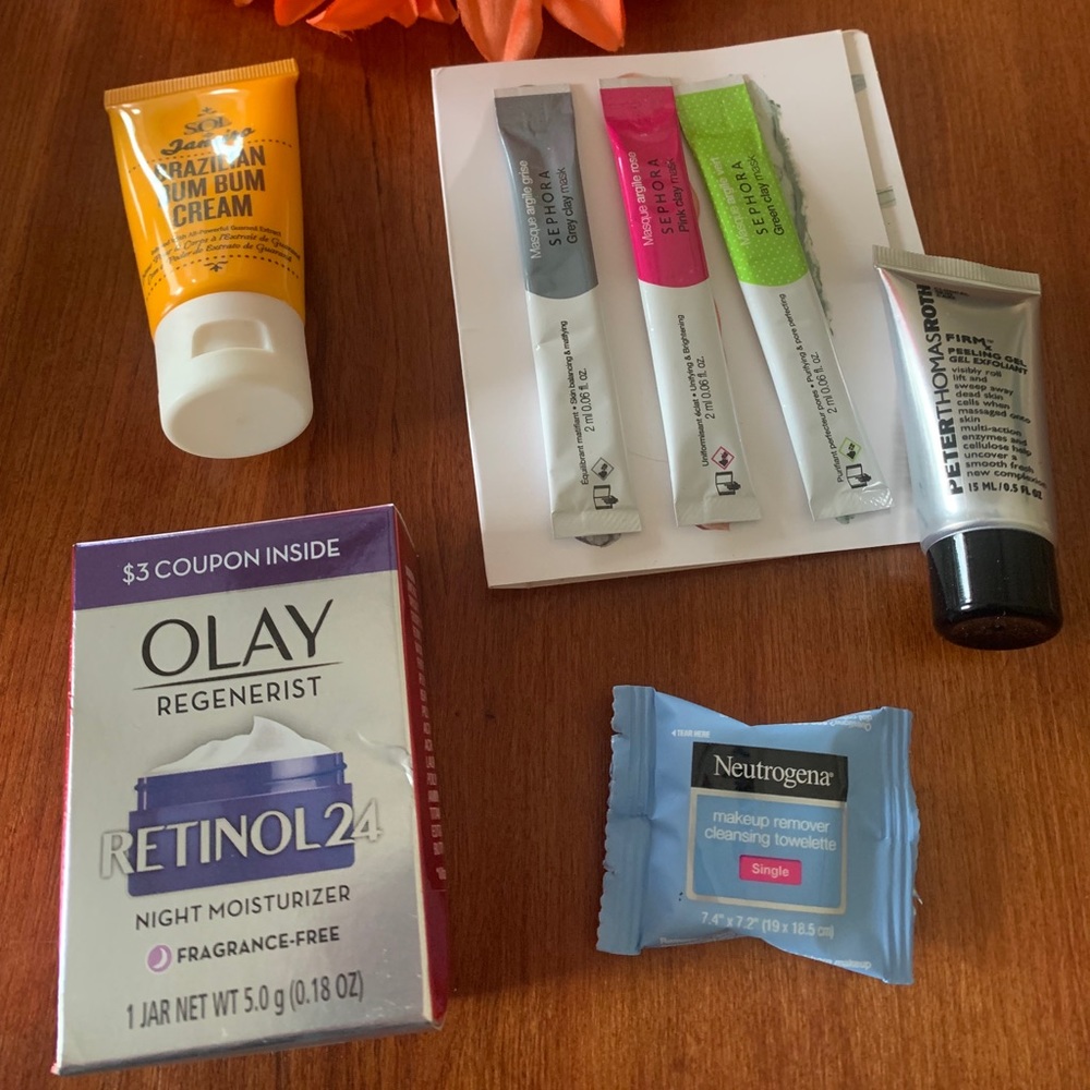 Skin Care Sample Beauty Bundle with new samples